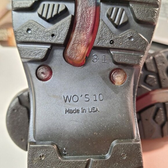 Sloggers Garden Shoes Womens 10 Chicken Red Waterproof Slip On USA Farm Country - Picture 7 of 9